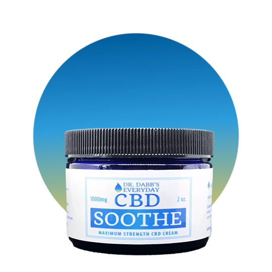 Soothe: 1600mg CBD Cream - 2oz